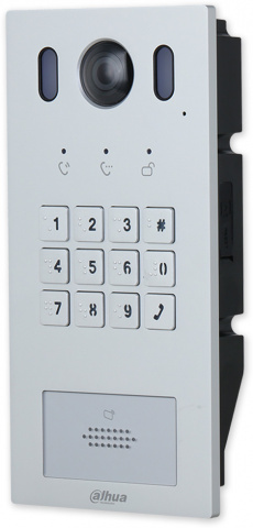 VTO3222E-P - IP venkovní jednotka s kamerou, RJ45 nebo 2 vodičový systém, tlačítka