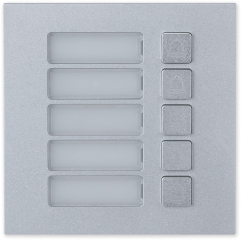 VTO4202F-MB5 - rozšiřující dveřní modul s 5 tlačítky