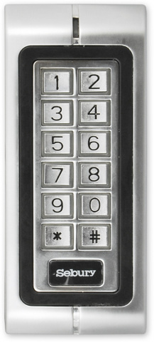 W1-A - čtečka karet s klávesnicí - OUTDOOR METAL