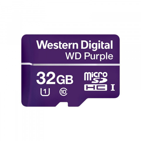 Western Digital Purple MicroSDHC 32 GB UHS-I U1 (WDD032G1P0A)