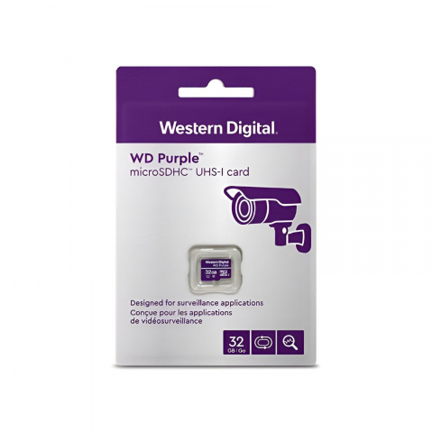 Western Digital Purple MicroSDHC 32 GB UHS-I U1 (WDD032G1P0A)