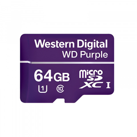 Western Digital Purple MicroSDXC 64 GB UHS-I U1 (WDD064G1P0A)