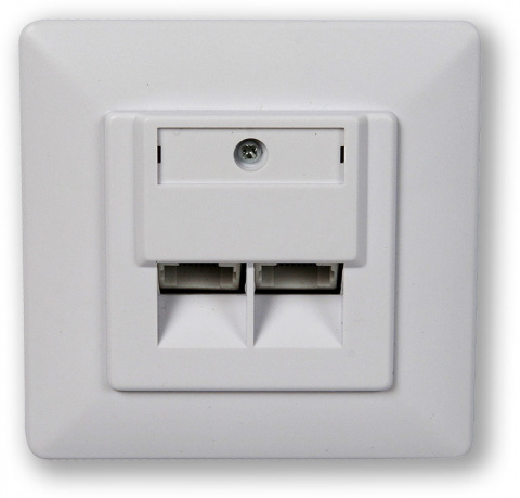 WO-332 smart C5E 2P - zásuvka 2x RJ45 CAT5E UTP