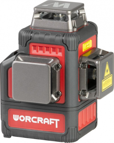 WORCRAFT CLL-S20Li Křížový laser 3D 360° zelený paprsek, samonivelační, 20V, bez baterie