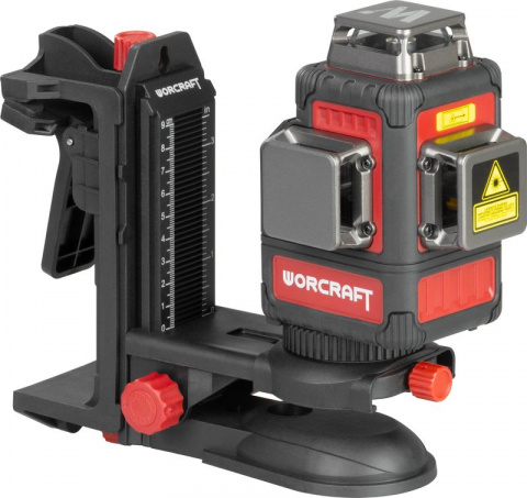 WORCRAFT CLL-S20Li Křížový laser 3D 360° zelený paprsek, samonivelační, 20V, bez baterie