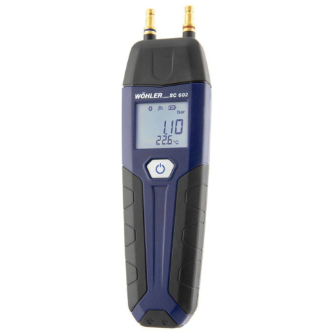 WÖHLER SC 602 INT - měření tlaku plynových potrubí