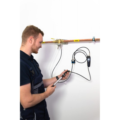 WÖHLER SC 602 INT - měření tlaku plynových potrubí