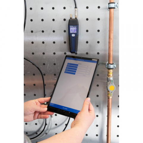 WÖHLER SC 602 INT - měření tlaku plynových potrubí