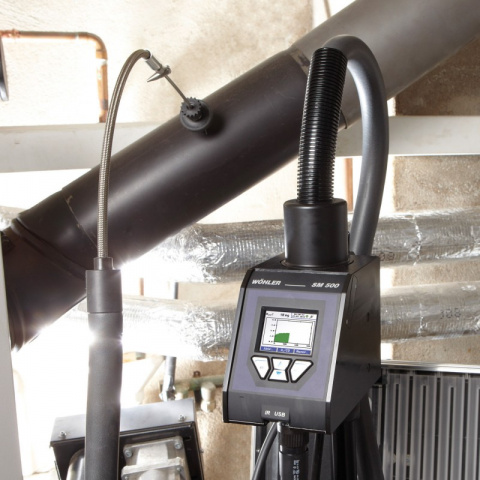 Wöhler SM 500 - přístroj na měření prachu