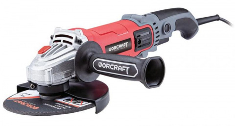 Worcraft AG14-150 úhlová bruska 150mm 1400 W   regulace otáček