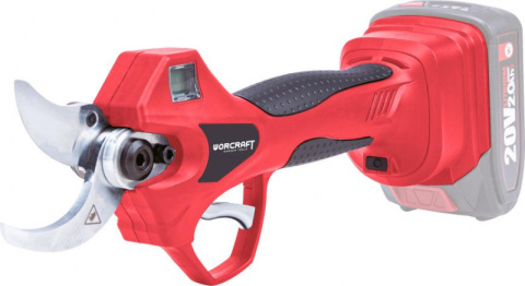 WORCRAFT Aku nůžky na větve a vinnou révu CSC-S20LiCP, 20V Li-Ion, bez baterie a nabíječky
