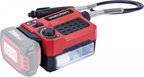 WORCRAFT Aku přímá bruska CEMG-S20Li 20V, bez baterie a nabíječky