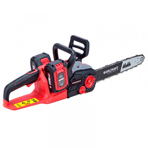 WORCRAFT Aku řetězová pila 40cm 2x20V CGC-S40LiBA, bezuhlíková (bez baterie a nabíječky)