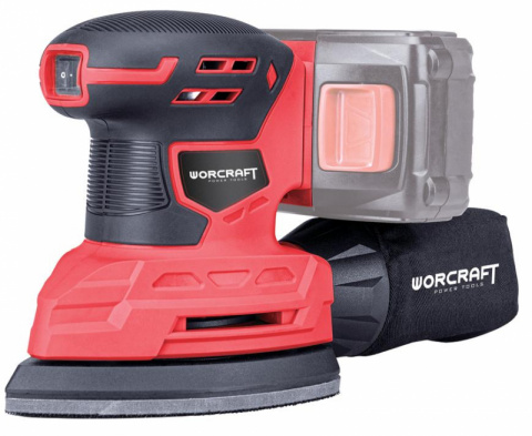 WORCRAFT Aku vibrační bruska delta 20V CPMS-S20Li bez baterie a nabíječky