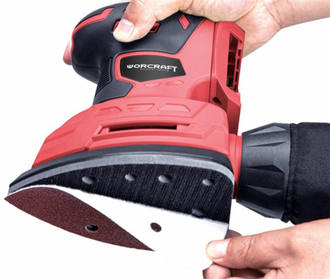 WORCRAFT Aku vibrační bruska delta 20V CPMS-S20Li bez baterie a nabíječky
