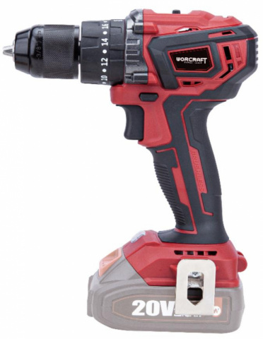 WORCRAFT Aku vrtací šroubovák příklep 20V CHD-S20LiBA bezuhlíkový bez baterie a nabíječky