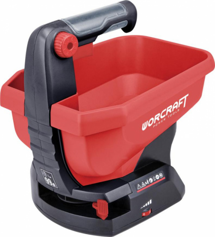 WORCRAFT CHSP-S20Li Aku rozmetadlo 20V Li-Ion, 3,6l bez baterie a nabíječky
