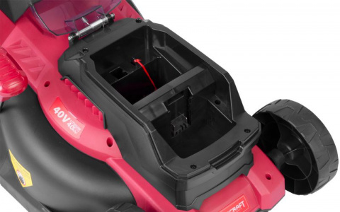 WORCRAFT CLM-S40Li ShareSYS Aku zahradní sekačka bezuhlíková 340mm, 35litrů
