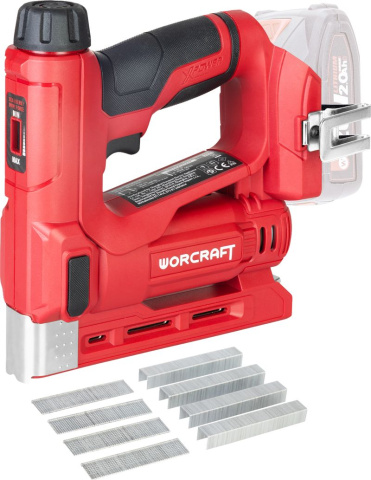 WORCRAFT CNS-S20LiC Aku sponkovačka 20V, bez baterie