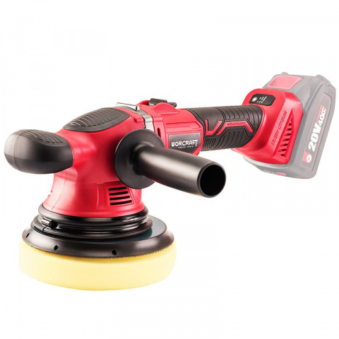 WORCRAFT COP-S20LiB Aku leštička orbitální 150mm, bezuhlíková, bez baterie a nabíječky