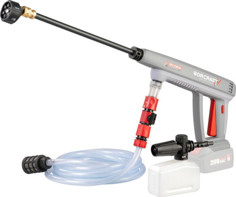WORCRAFT CPC-S20LiD Aku tlakový čistič 20V vapka, STRONG PRESSURE 2,4MPa