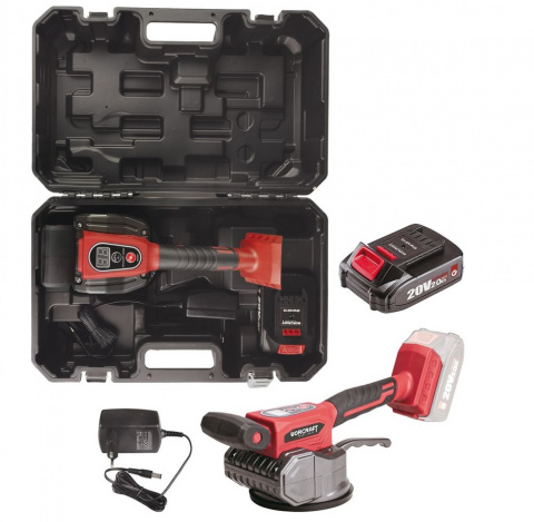 WORCRAFT CTT-S20LiM Aku vibrační přísavka na obklady a dlažby, 20V 1x2.0Ah, ShareSyS