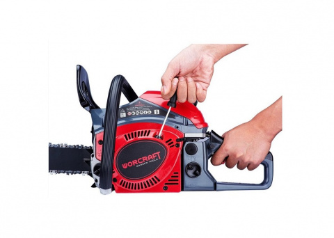 Worcraft GCS46-18, 2kW, benzínová řetězová pila, lišta 46cm 18" OREGON