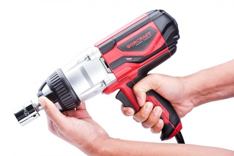 Worcraft IW-1000, eletrický rázový utahovák 1020W, 500Nm, 1/2"