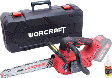 WORCRAFT Kompaktní aku řetězová pila 30cm 20V CGC-S20LiBA, bez baterie