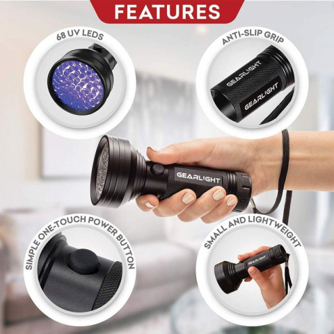 XR68 GEARLIGHT UV LED světlo