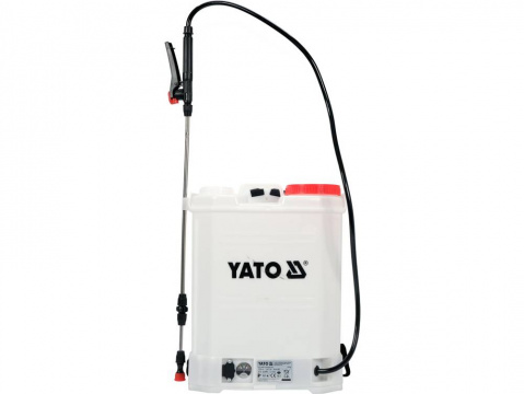 YATO Aku postřikovač zádový 16l se solárním dobíjením YT-86220