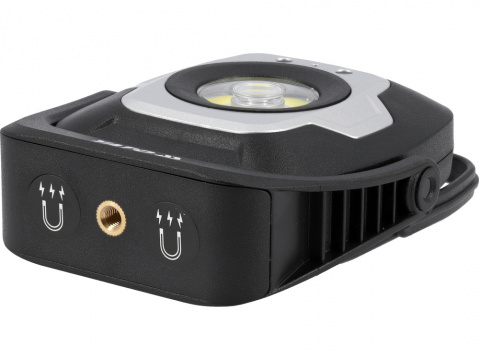 YATO Aku světlo LED reflektor 10W se senzorem pohybu, USB nabíjecí, magnet