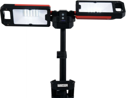 YATO Aku světlo LED reflektor se stojanem, kombinované napájení aku nebo 230V, YT-81811