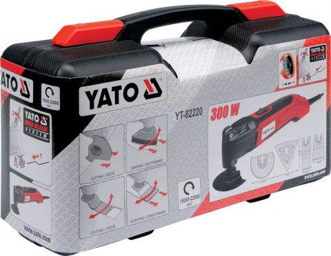 YATO Bruska multifunkční 300W s rychloupínáním