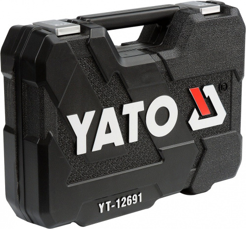 YATO Gola sada 1/2", 1/4" + příslušenství 82 ks YT-12691