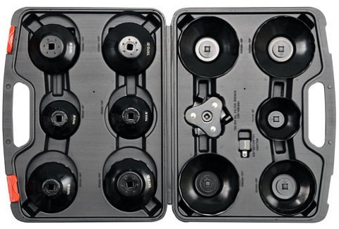 YATO Miskové klíče na olejové filtry sada 13 kusů YT-0594