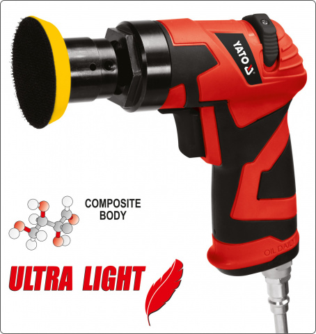 YATO Pneumatická excentrická bruska YT-09730