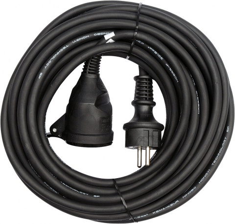 YATO Prodlužovací kabel 10m, 230V 3x1,5mm, gumová izolace, 1 zásuvka YT-81021