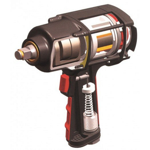 YATO Rázový utahovák 1356Nm 1/2"  YT-0953