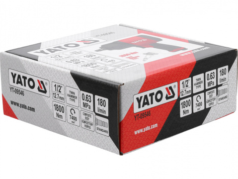 YATO Rázový utahovák 1800Nm 1/2" YT-09546
