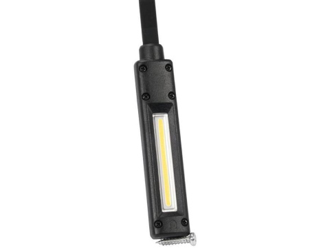 YATO Svítilna, montážní lampa COB 500lm, ohebné rameno, USB nabíjecí