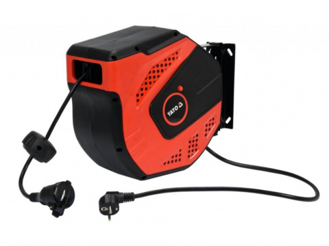 YATO YT-81221 Prodlužovací kabel s automatickým navíjením 20m, buben