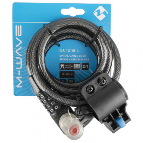 zámek  M-Wave 10x1800mm kódový
