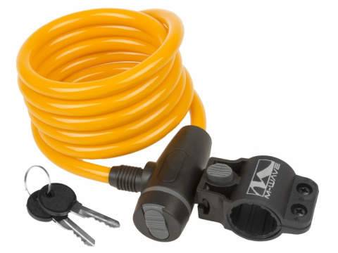 zámek  M-Wave 10x1800mm oranžový