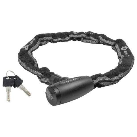 zámek  M-Wave 6x850mm řetězový reflexní