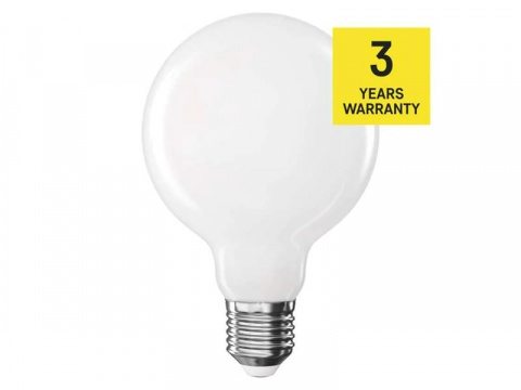 Žárovka Filament LED E27 7,8W G95 bílá přírodní EMOS ZF2D53 (75W)