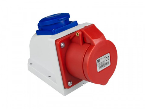 Zásuvka DPM 5p 16A 250/400V IP44 WS-GS-5-16A-230