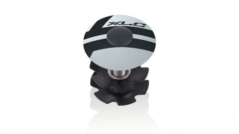 zátka AH + ježek XLC AP-S01 1 1/8 stříbrná