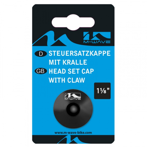 zátka AH+ježek M-Wave 11/8 černá