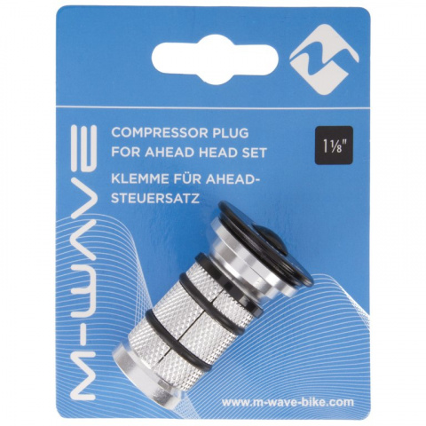 zátka M-Wave 11/8 PowerHead černá